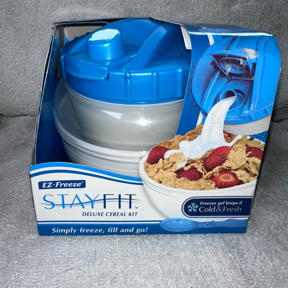 NOS Cold Gear EZ Freeze Stay Fit Deluxe Cereal Kit Eat On The Go - Picture 1 of 5